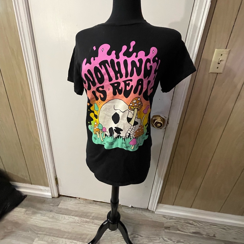 Spencer's Black and Multicolor Graphic Kids T-Shirt